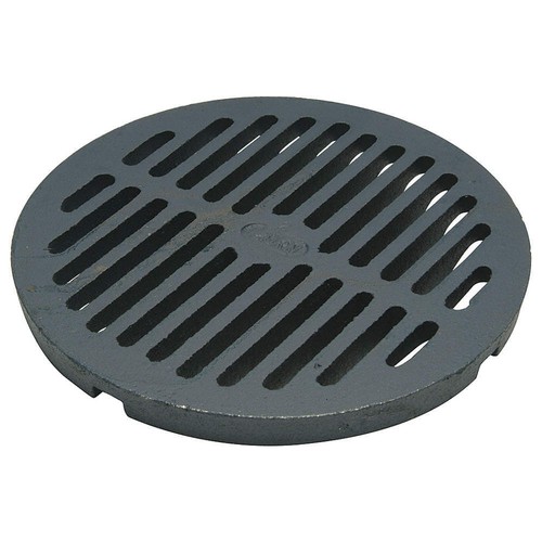 ZURN P550-GRATE Floor Grate,Cast Iron,8 In Dia. 24X182