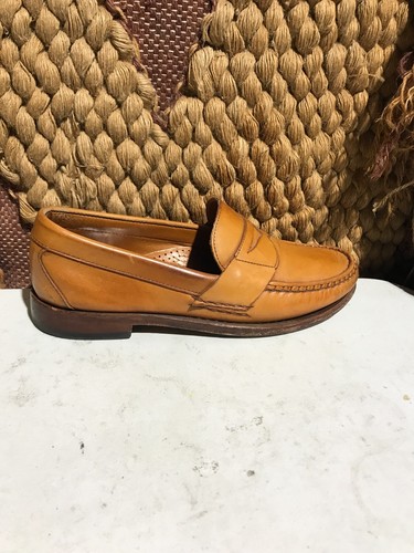 Mocasines Allen Edmonds "CAVANAUGH" Marrón Nogal Penny Mocasín EE. UU. Hombres Talla 8 - Imagen 2 de 8