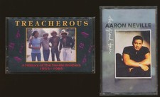 (2) AARON NEVILLE BROTHERS CASSETTE TAPES: THE GRAND TOUR, TREACHEROUS