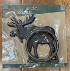 Vintage New Old Stock Moose Door Knocker Restore & Restyle 100% Cast Iron (1997)