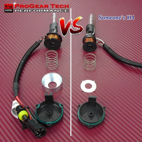 Heavy Duty 55W H4 9003 8000K HiLo Bi-Xenon AC HID Conversion Kit Headlight - Bild 6 von 13