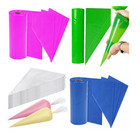 100 x Disposable Icing Piping Bags Non Sticky Savoy Cake Pastry Decorate Bag 21"