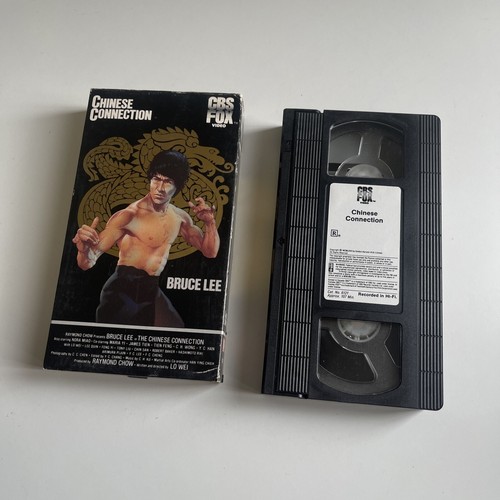 Bruce Lee VHS 5 Movie Set Vintage CBS Fox Releases The Legend! CULT martial art - Picture 10 of 10