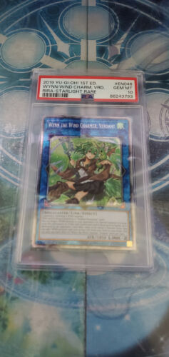 Wynn the Wind Charmer, Verdant RIRA-EN046 Starlight Rare PSA 10 - Picture 1 of 2