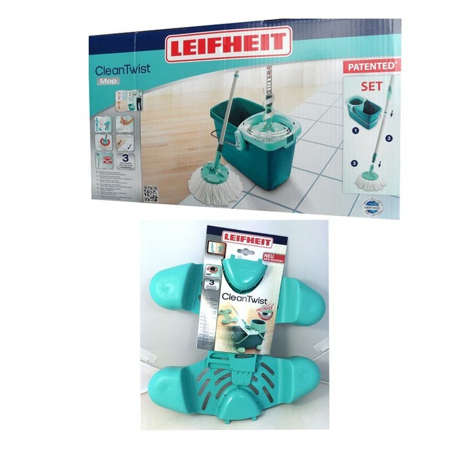 vertel het me binair risico Leifheit 52019 Clean Twist System Mop-Set + Leifheit Clean Twist Rollwagen | eBay vertel het me binair risico Leifheit 52019 Clean Twist System Mop-Set + Leifheit Clean Twist Rollwagen | eBay
