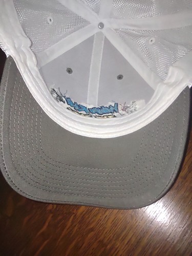 Grey and White - White River Zig Jigs Baseball Cap - Picture 6 of 12
