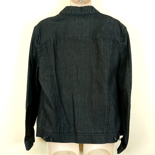 Calvin Klein Herren Jeansjacke schwarz Gr. L sportlich Slim Fit NEU - Bild 11 von 17