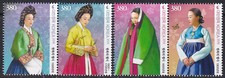 S. Korea KPCC2763-6 Style of the Hanbok, Korean Traditional Costume, Butterfly