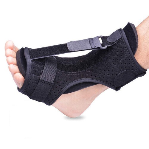 Adjustable Plantar Fasciitis Night Splint Foot Drop Orthotic Ankle Support Brace - Picture 12 of 13