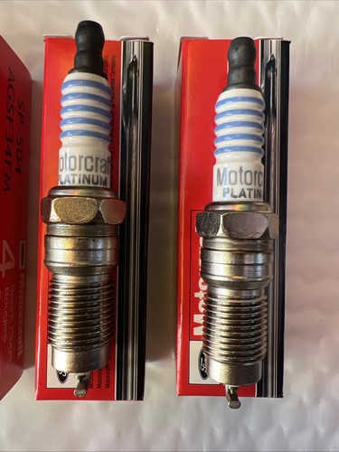 Motorcraft SP504 Platinum Spark Plugs AGSF34FM  OEM. 6pack - Picture 2 of 5