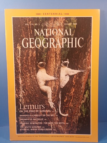 Vintage 1980's National Geographic Magazines You Pick - Imagen 37 de 48