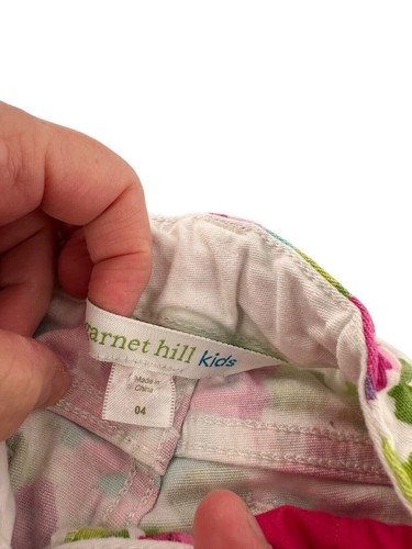 Jordache Gap 3-Piece Toddler Girls Shorts Set 4T Denim Floral Casual Summer b - Picture 9 of 10