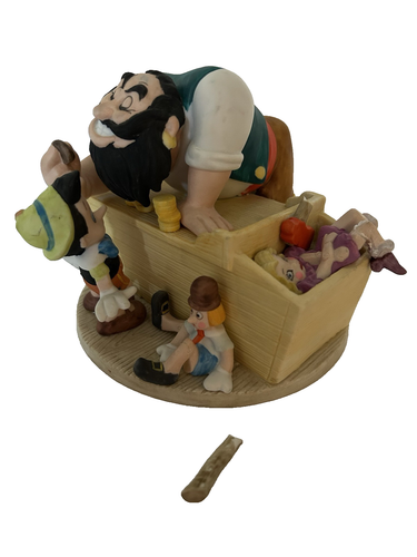 Disney Collection Heroes and Villains Pinocchio Stromboli Figurine READ ISSUE