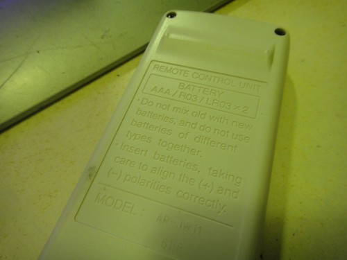 Fujitsu AR-JW11 mando control remoto aire acondicionado España - Imagen 4 de 11