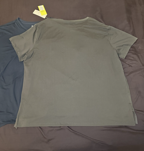 All In Motion 3-Pack Men’s Performance Short Sleeve T-shirt in Black, Gray, Navy - Picture 9 of 21