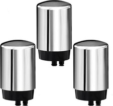 3-Pack Brita Chrome Tap Water FAUCET REPLACEMENT FILTER FR-200. Brand New.