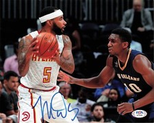 MALCOLM DELANEY signed 8x10 photo PSA/DNA Autographed Atlanta Hawks