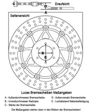 Original Piaggio Bremsscheiben Für Beverly & Carnaby - Vorne & Hinten | 56397R