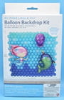 260Pc Mermaid ~ Octopus ~ Narwhal Whale Balloon Backdrop Kit / Wall Decoration