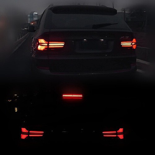 For BMW X5 E70 2007-2013 LED Tail Light Rear Stop Lamp Brake Signal DRL Reverse - Picture 10 of 19
