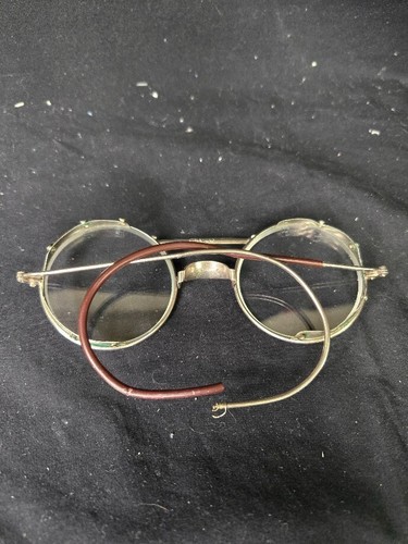 Gafas de seguridad vintage cesco aviator moto Steampunk - Imagen 2 de 6