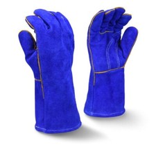 Radians RWG5210 Blue Regular Shoulder Split Leather Welding Glove / XL Size