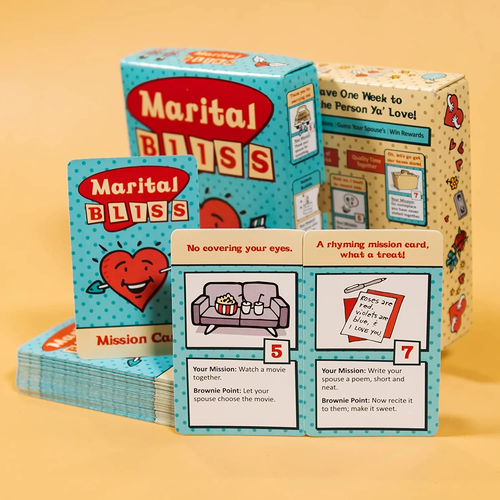 Marital Bliss - Juego de cartas para parejas - Imagen 2 de 8