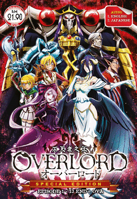 ENGLISH DUBBED OVERLORD Season 1-4 (Vol.1-52End + OVA) DVD All Region  $51.90 - PicClick AU