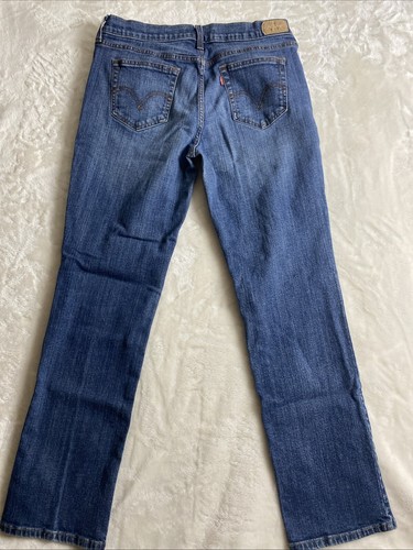 Jeans Levis 505 gamba dritta lavaggio medio regular fit taglia 10M donna - Foto 7 di 9