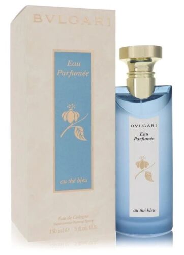 Bvlgari Eau Parfumee Au The Bleu Perfume 5oz Eau De Cologne MSRP $162 NIB
