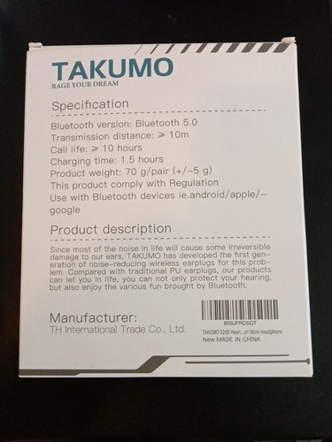 Bluetooth Ohrstöpsel Wireless - Bild 4 von 5