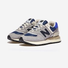 New Balance 574 Gray Blue White Unisex 4-12Size U574LGFG Expeditedship!