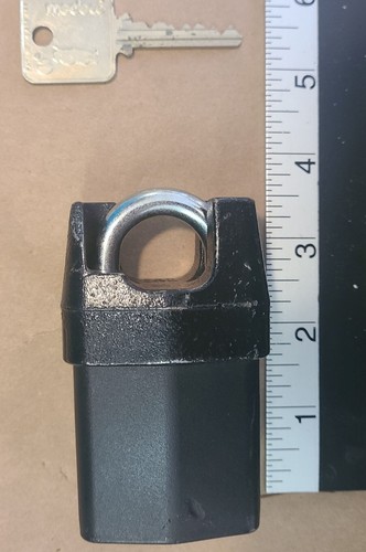 Medeco System Serie 54-5 oder 54-S Vorhängeschloss mit 2 funktionierenden Schlüsseln - getestet gut - Bild 12 von 13