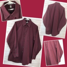 Geoffrey Beene Long Sleeve Dress Shirt Size 15 - 32/33