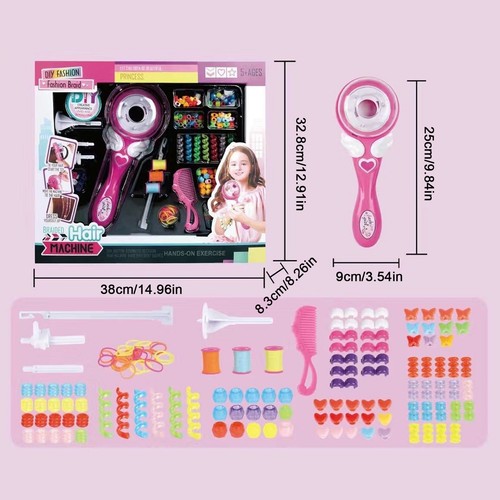 1x Hair Braider Hair Braiding Machine Hair Twisting Tool Electric Hair Braider - Picture 5 of 14
