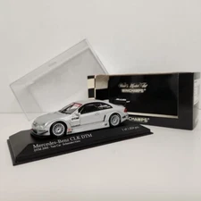 Minichamps 1:43 Mercedes- Benz CLK Coupe DTM 2002 Test Car Schneider/Alesi