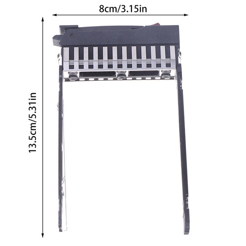2.5" SAS SATA Hard Drive Caddy Sled For HP Proliant DL380 G5 G6 G7 500223-001 - Photo 4/11