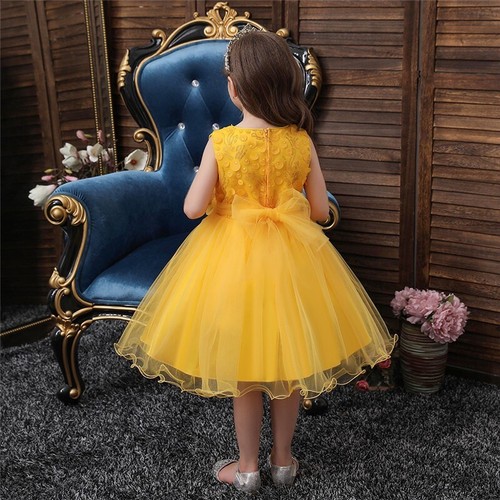 Vestidos Para Niñas de Fiesta Princesa Prom Quinces Bodas Cumpleaños Quinceañera - Picture 3 of 13