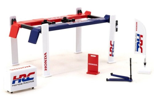 kit garage "Honda Racing" au 1:64 accessoires Tarmac T64A-TL001-HRC - Picture 5 of 5