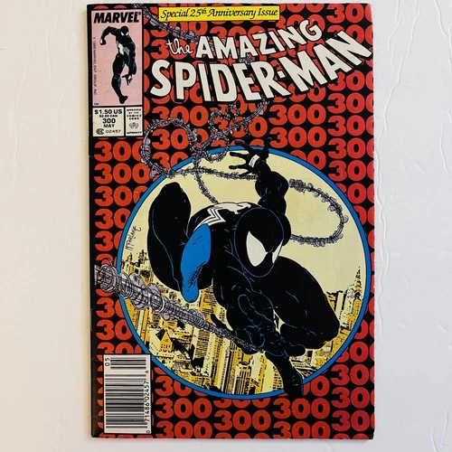 Marvel Comics Spider-Man #300 Newsstand Variant 1988 1st Venom Appearance