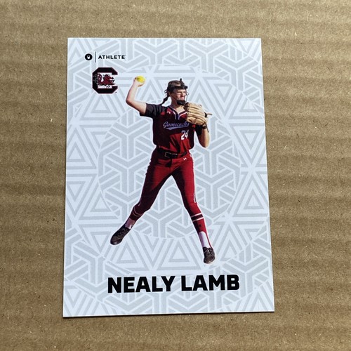 2025 ONIT Athlete South Carolina Gamecocks SOFTBALL Karte NEALY LAMB Fusion weiß