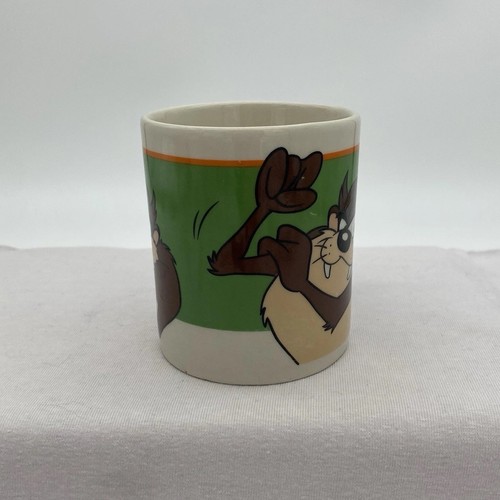 Tasmanian Devil Looney Tunes Gibson Vintage 1999 Coffee Cup Mug Warner Bros Taz - Picture 5 of 13