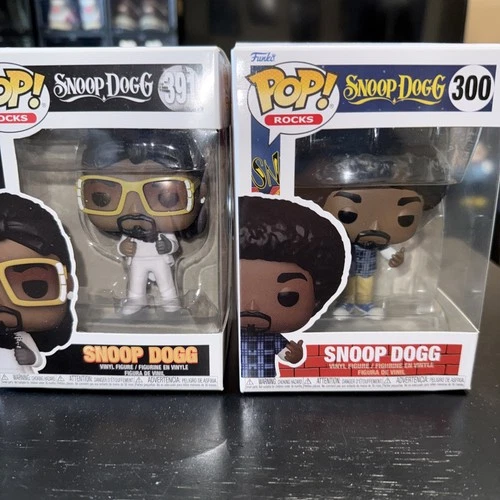 Snoop Dogg Lot of 2 Funko Pop Rocks Vinyl Figure