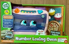 LeapFrog Number Lovin  Oven Pretend Play Learning Toy 16 Food Pieces NEW