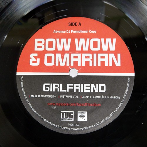 BOW WOW GIRLFRIEND T.U.G. ENTERTAINMENT TUGE1203 Germany Vinyl 12