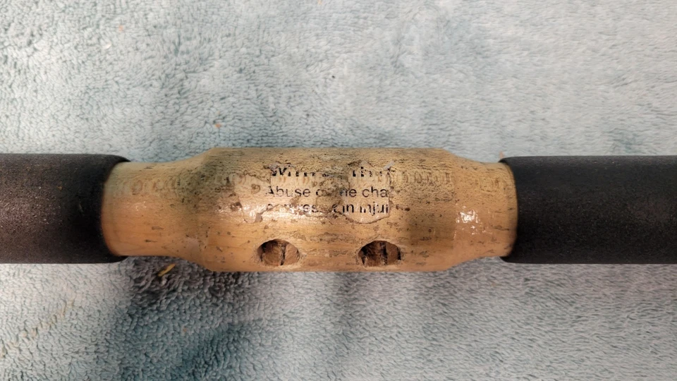 Manija de remo de madera original Concept 2. 16" de largo listo para instalar Foto 3 de 3