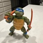 Vintage Leonardo HARD HEAD Teenage Mutant Ninja Turtles 1988 Playmates 🔥