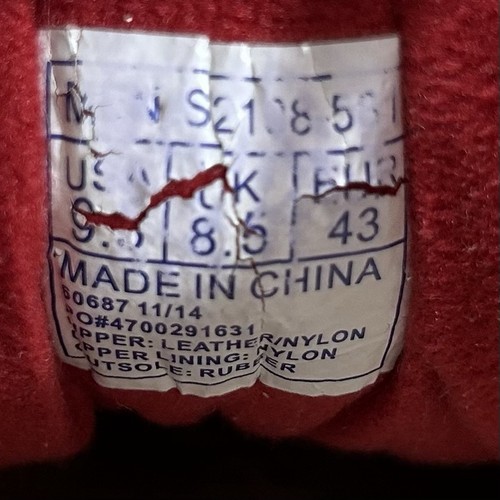 Saucony Shadow 5000 Original Mens Size 9.5 Cream Running Shoes Used No Insoles - Picture 12 of 12