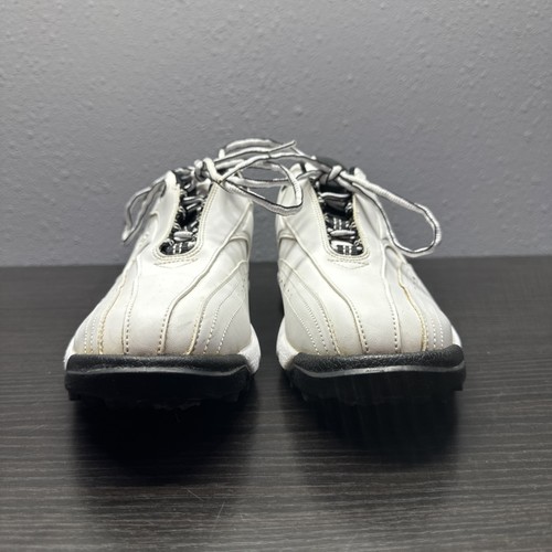 FOOT JOY Greenjoys shoes 45464 Sz 10M White - Picture 4 of 13
