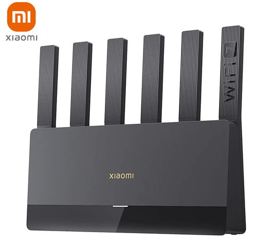 Xiaomi Router BE6500 WiFi 7 6500Mbps 2.5G Ethernet Mesh Quad Core Black